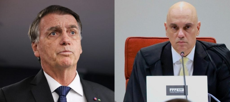 Moraes diz que Bolsonaro pode ser preso se entrevistas forem publicadas em redes sociais