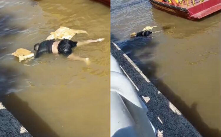 Homem é encontrado morto na Baía do Guajará, em frente à Estação das Docas