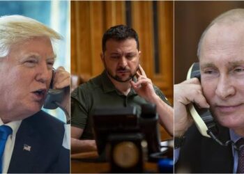 Ucrânia não cederá seu território, adverte Zelenski após anúncio de reunião entre Trump e Putin