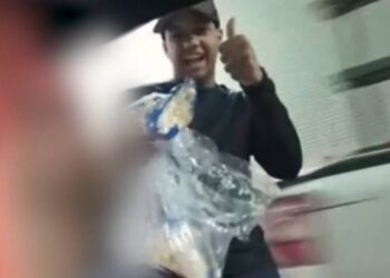 Influenciador tem celular roubado por falsos ambulantes durante live na avenida Brasil