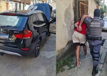 Homem é preso ao realizar “delivery” de drogas com BMW no Espírito Santo