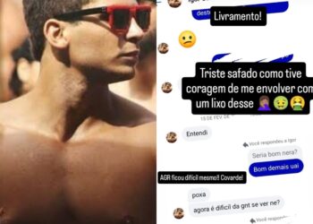 Trans revela suposta conversa íntima com “bombado” que esp@ncou namorada, em Natal