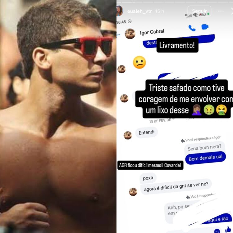 Trans revela suposta conversa íntima com “bombado” que esp@ncou namorada, em Natal