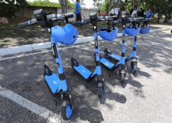 Cidade passa a contar com patinetes elétricos públicos