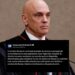 Embaixada dos EUA publica nova nota contra Moraes e a censura no Brasil