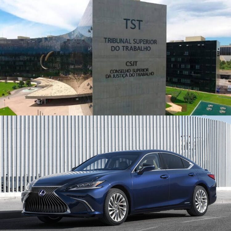 Tribunal Superior do Trabalho compra carro de R$ 346,5 mil para cada um dos 27 ministros. A escolha do carro foi a mais cara