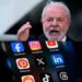 Lula anuncia projeto de lei para regular redes sociais