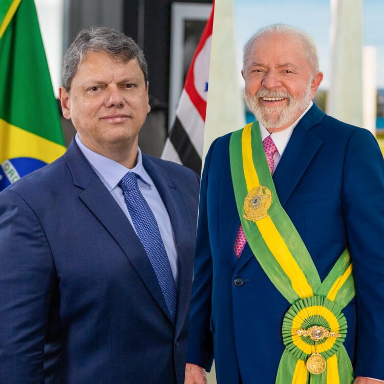 Pesquisa aponta que Tarcísio vence Lula no segundo turno