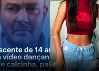 Adolescent3 de 14 anos posta vídeo dançando funk de calcinha, pai da “corretivo” e vai preso