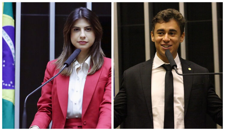 Camila Jarra empurra Nikolas Ferreira durante sessão tumultuada na câmara