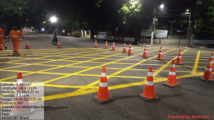 Belém passa por reforço na sinalização para a COP 30 e o Círio de Nazaré