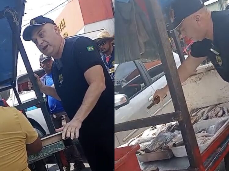Fiscalização em Barcarena gera polêmica após peixe de vendedor ser destruído por servidores municipais