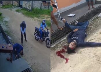 Homem é executado em plena luz do dia em Capanema; crime foi registrado por câmeras