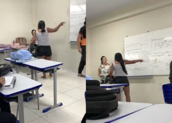 Mãe invade sala de aula de escola pública e ameaça professora: “Eu vou te denunciar”