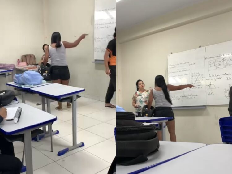 Mãe invade sala de aula de escola pública e ameaça professora: “Eu vou te denunciar”