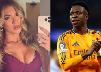 Virginia vai a jantar secreto com Vini Jr. em Madrid, diz portal