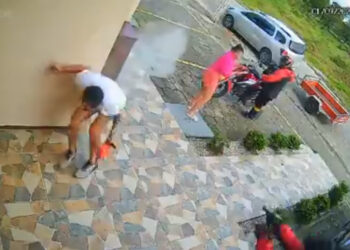 Homem é perseguido e executado a tiros na frente da esposa