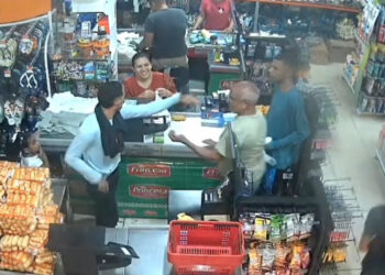 Assalto violento em São Miguel do Guamá: idoso é agredido e criança presencia a cena