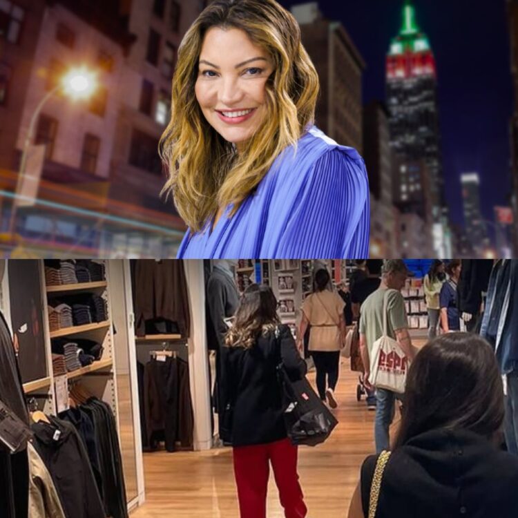 Janja vai às compras em Nova York antes da chegada de Lula