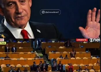 Delegações se levantam em protesto durante discurso de Netanyahu