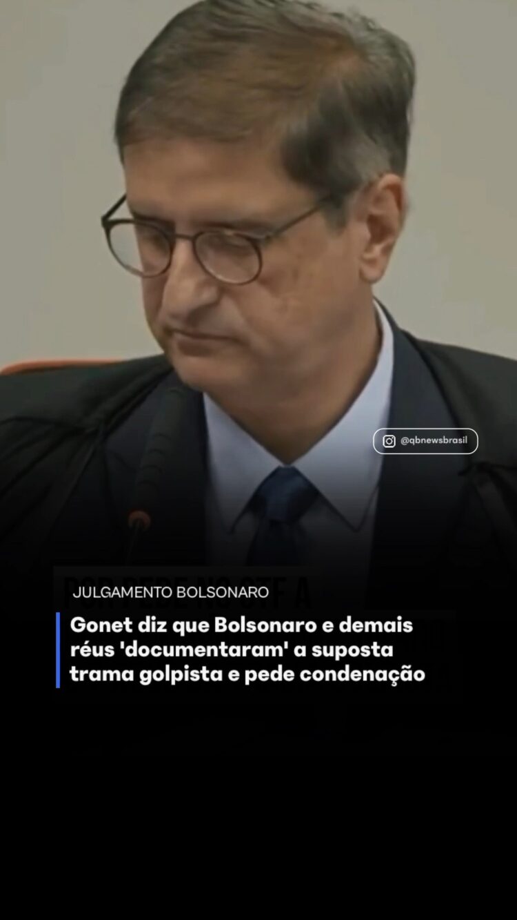 Gonet diz que Bolsonaro e demais réus ‘documentaram’ a suposta trama golpista e pede condenação