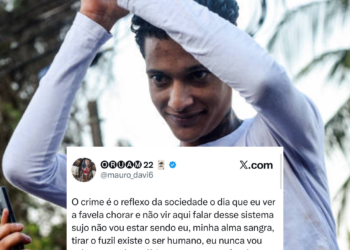 “Se tirar o fuzil da mão, existe o ser humano”, diz rapper Oruam ao lamentar mortes em operação no Rio