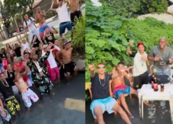 Bar dos “ratos” faz sucesso em Recife: moradores fazem festa em esgoto a céu aberto