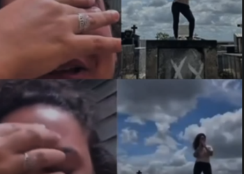 Estão desejando a minha mort3”, diz jovem de Propriá alvo de ataques nas redes sociais por vídeo gravado dançando em cemitério
