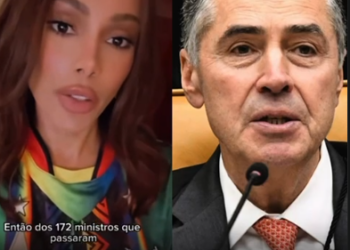 Anitta manda recado para Lula e pede indicação de uma mulher para a vaga de Barroso, no STF