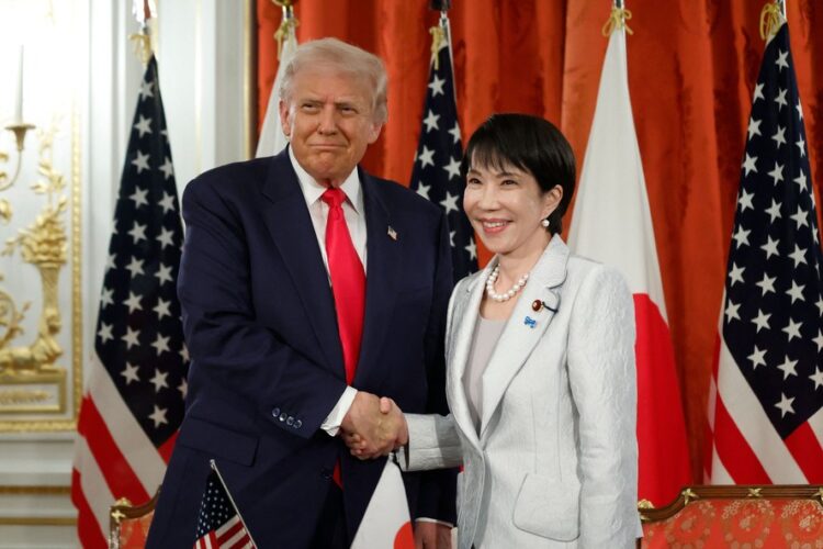 Primeira ministra do Japão é elogiada por Trump: ‘Grande feito’