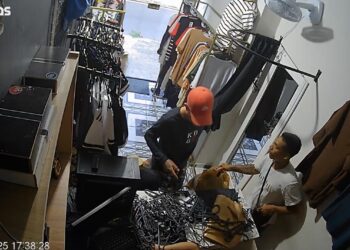 Criminosos se passam por clientes e assaltam loja de roupas no bairro 40 Horas, em Ananindeua