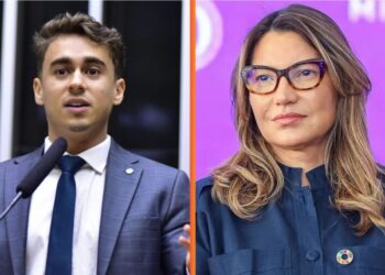 Nikolas Ferreira critica decreto que dá estrutura oficial à primeira-dama Janja e promete barrar medida