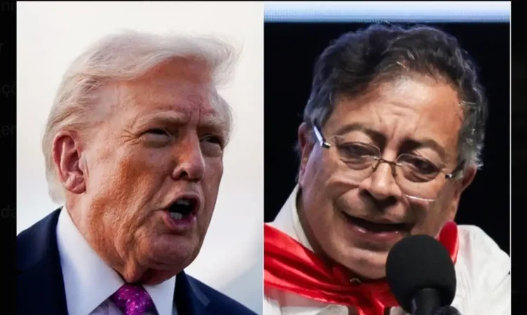 Trump sanciona presidente da Colômbia após alegações de tráfico