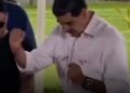 Maduro faz ‘graça’ e imita dança de Trump, durante evento na Venezuela