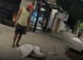 Homem impede furto e manda ladrões irem embora, no centro