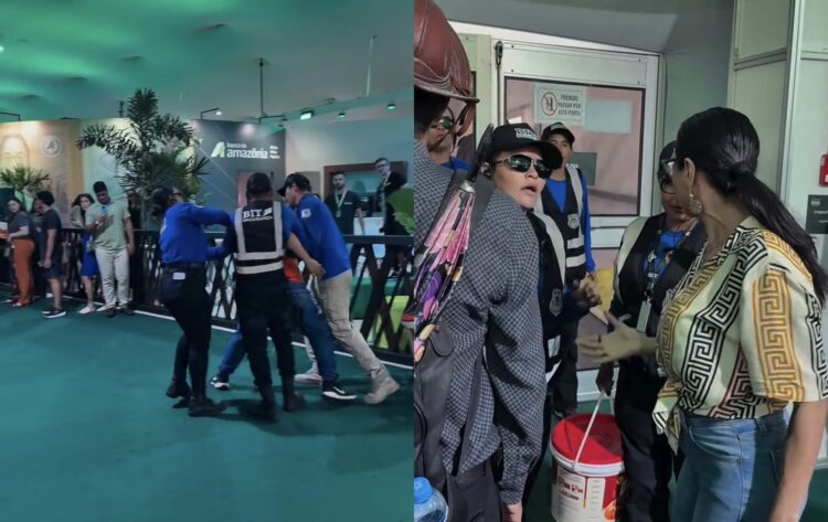 Vídeo mostra segurança da ONU aplicando ‘mata-leão’ em homem dentro da Green Zone da COP30