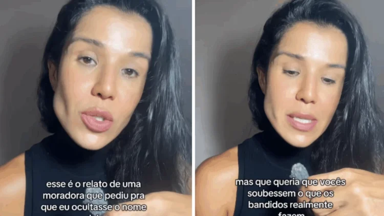 Influencer expõe relato de mãe que fugiu para salvar filha de traficante