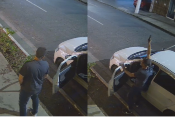 Policial bêbado é preso após urinar na calçada e disparar tiro em frente a prédio de luxo