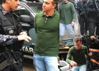 Após críticas à megaoperação no RJ, fotos de Luciano Huck com o BOPE em 2011 repercutem nas redes sociais