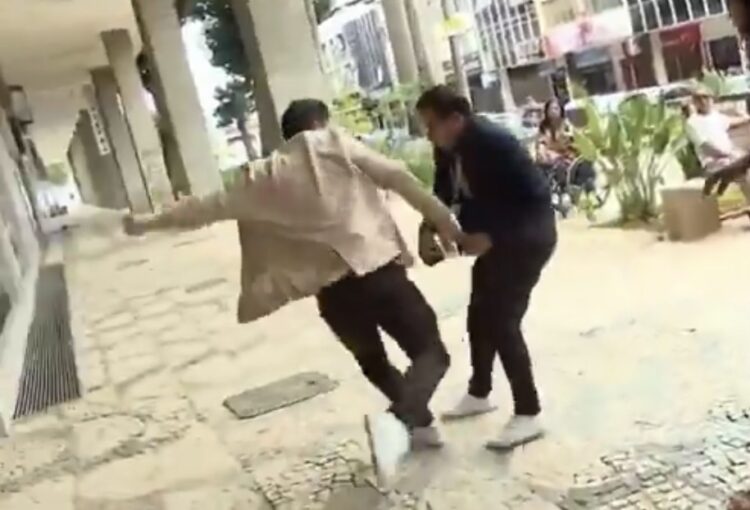 Produtor da TV Globo é agredido durante gravação de reportagem sobre golpes contra segurados do INSS