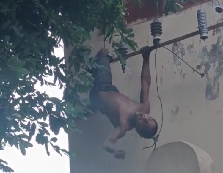 Homem em situação de rua recebe descarga elétrica ao tentar furtar fios de energia de escola