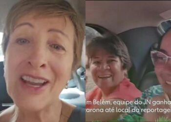 Dupla do Jornal Nacional se perde e é ajudada por moradores durante a COP30