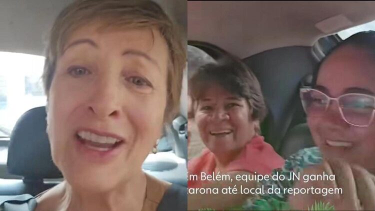 Dupla do Jornal Nacional se perde e é ajudada por moradores durante a COP30