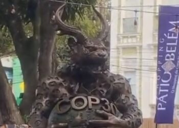 China entrega ao Brasil escultura de Dragão-Onça como símbolo da parceria na COP30
