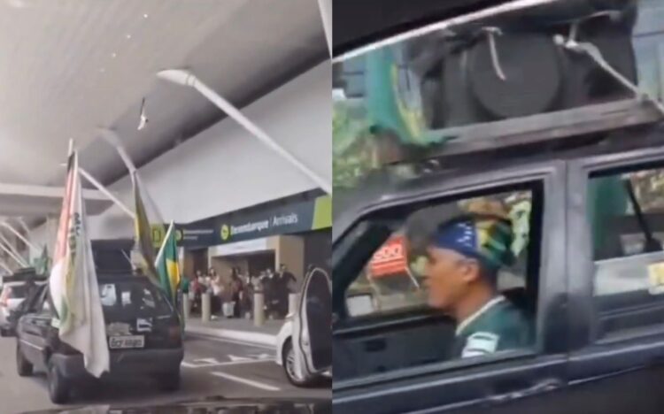 “Esse Lula é um vagabundo”: homem circula com carro de som com bandeira de Bolsonaro pelas ruas de Belém