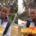 Vídeo mostra menino chorando após ter dinheiro roubado enquanto vendia biscoitos na rua