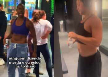 Mulher fica indignada após homem “feminino” entrar em vestiário enquanto ela estava nu@