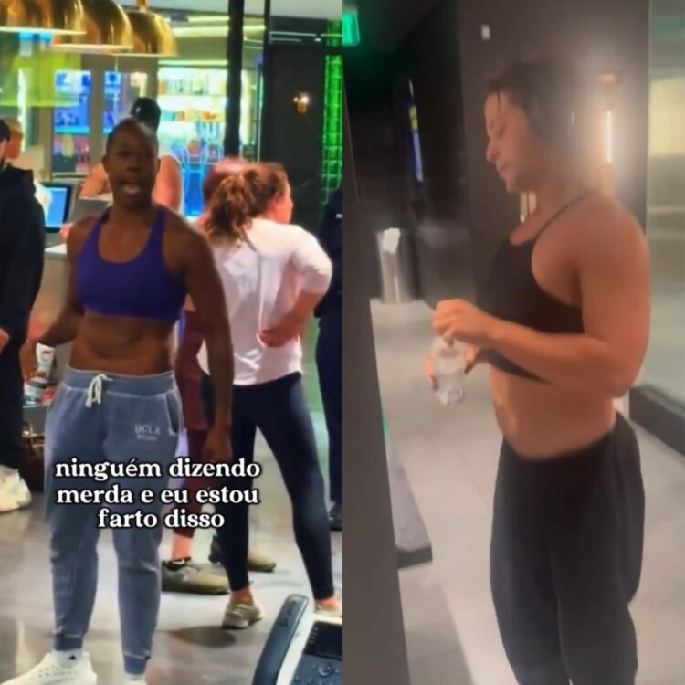 Mulher fica indignada após homem “feminino” entrar em vestiário enquanto ela estava nu@