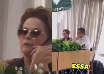 Dilma Rousseff é vista em Belém durante a COP 30. Presença repercute nas redes