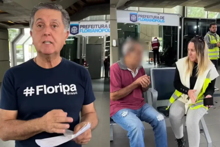 Prefeito de Florianópolis anuncia posto na rodoviária para impedir entrada de migrantes sem emprego ou casa na cidade